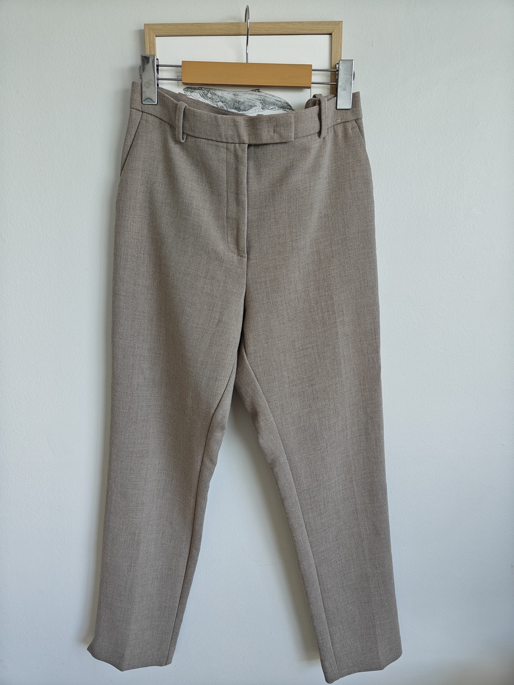 M&S Collection Taupe Tailored Pants